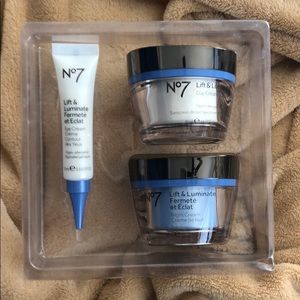 Brand New no7 lift and luminate skincare system